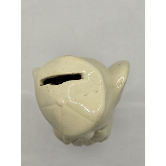 4.75" still Elephant Bank - unidentified American art pottery - Picture 5 of 9